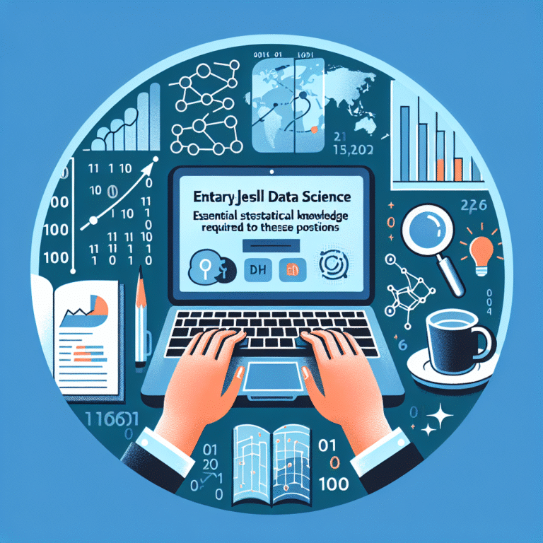 entry-level data science jobs: what statistics knowledge is essential?