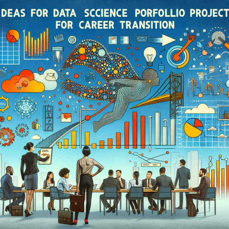 ideas for data science portfolio projects for career transition