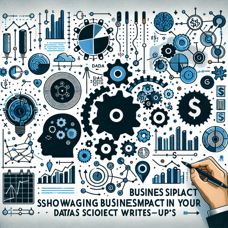 showcasing business impact in your data science project write-ups